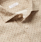 Incotex - Slim-Fit Printed Cotton-Blend Shirt - Neutrals