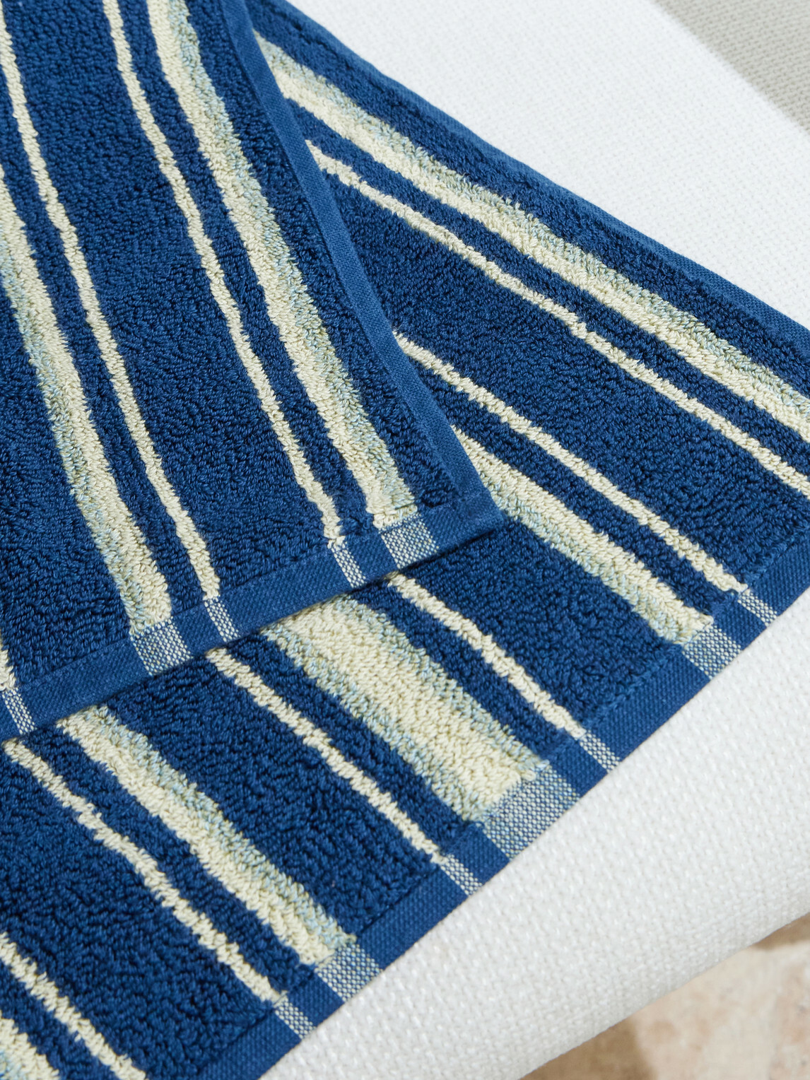 RRL - Striped Cotton-Terry Beach Towel