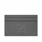Gucci Men's GG Embossed Card Holder in Dusty Grey