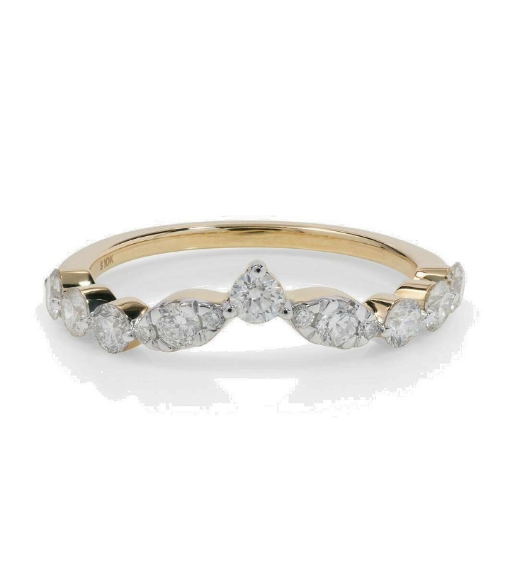 Photo: Stone and Strand Muse Tiara 10kt gold ring with diamonds