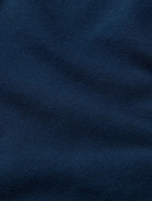 Drake's - Cotton-Piqué Polo Shirt - Blue