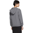 McQ Alexander McQueen Grey Classic Zip Hoodie