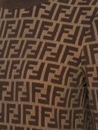 Fendi Sweater Brown Womens Knitwear