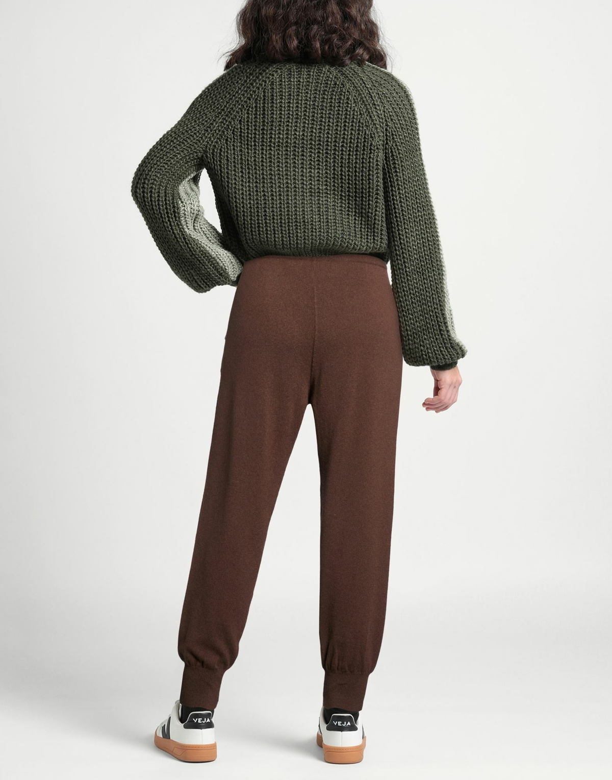 Pangaia Womens Pants Chocolate in Brown