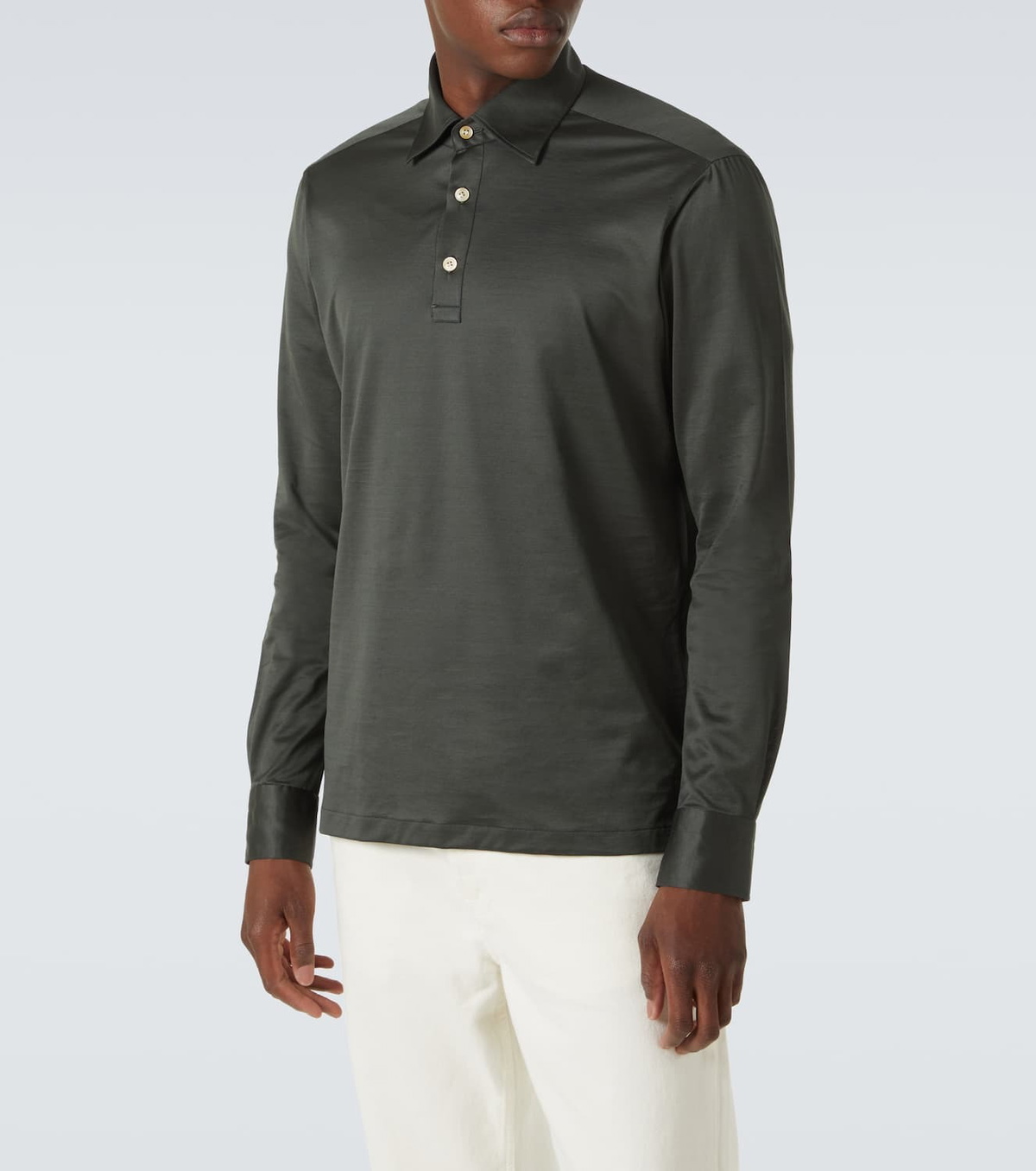 Kiton Cotton polo shirt
