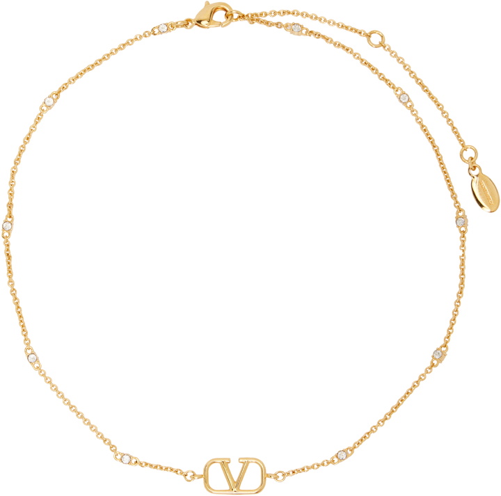 Photo: Valentino Garavani Mini VLogo Signature Necklace