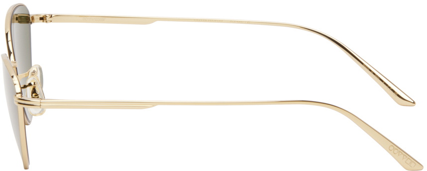 KHAITE Gold Oliver Peoples Edition 1998C Sunglasses Khaite