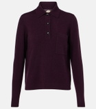 Jardin des Orangers Wool and cashmere polo sweater