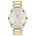 Movado Trend Element Chronograph Quartz Silver Dial Mens Watch 3601022