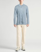 Brioni Mens Shirt Slate in Blue