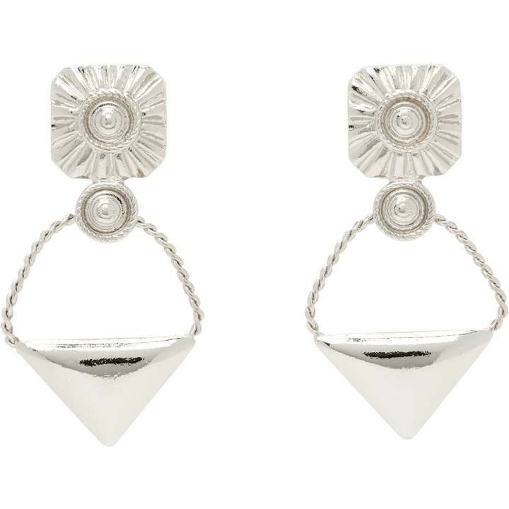 Photo: Toga Pulla Triangle Pierced Earrings