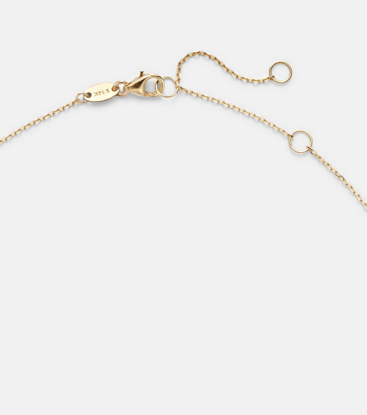 Stone and Strand Puffer Fish 14kt gold (585/1000) pendant necklace with diamonds