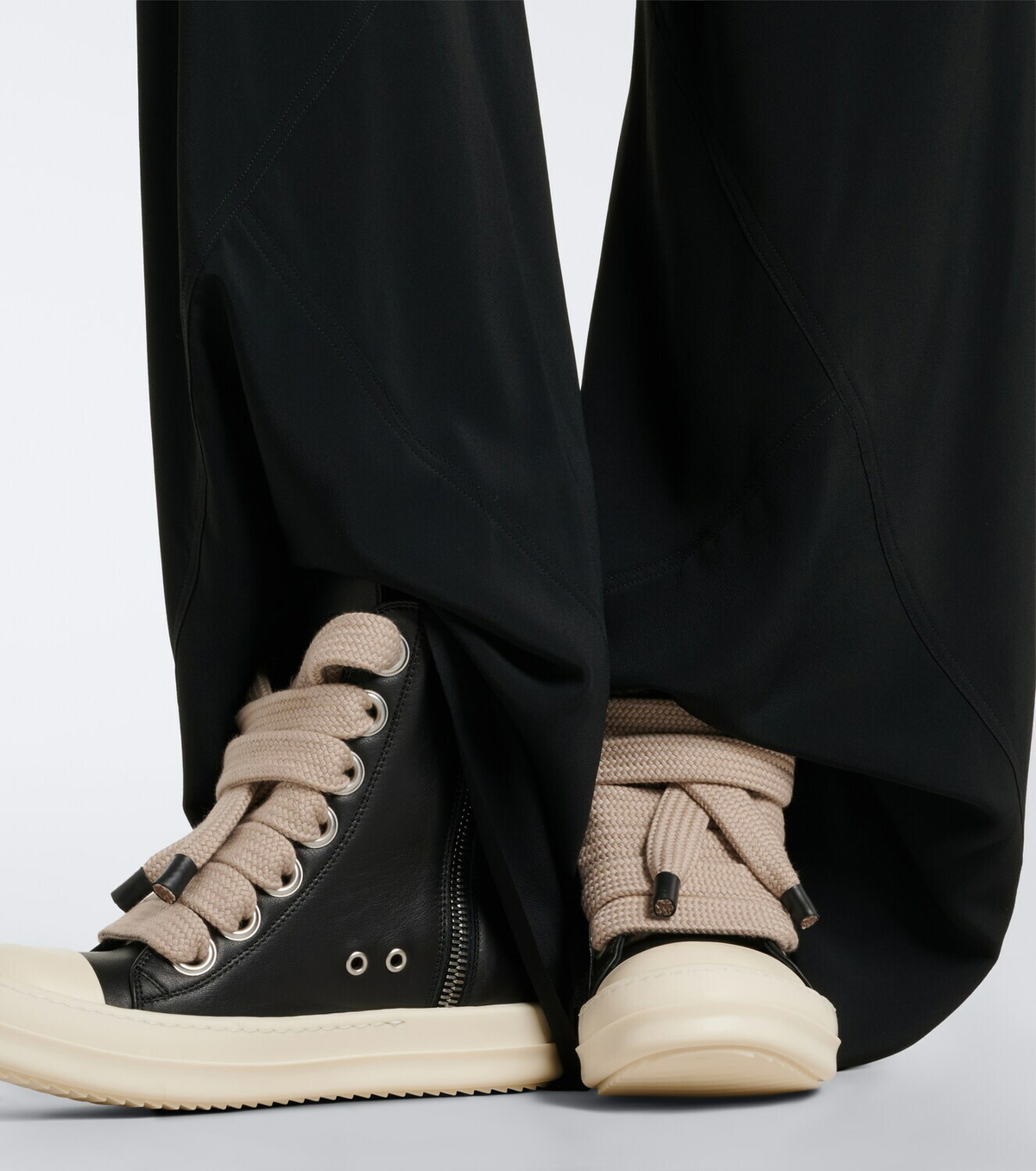 Rick Owens Jumbolace leather sneakers
