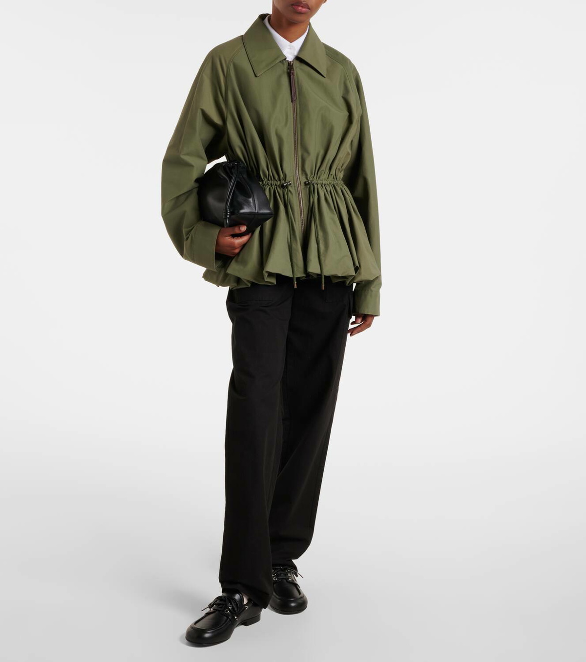 Proenza Schouler Leather boat shoes