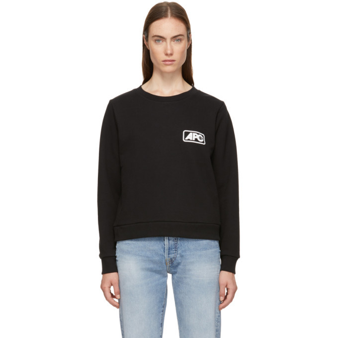 A.P.C. Black U.S. Odette Sweatshirt A.P.C.