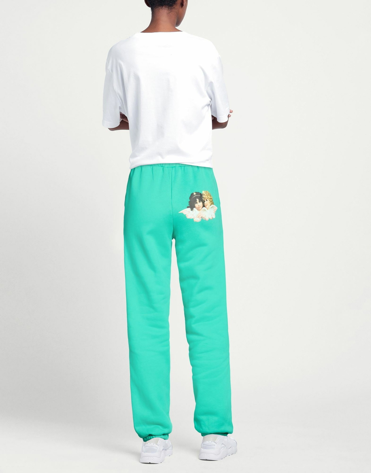 Fiorucci Womens Pants Emerald in Green