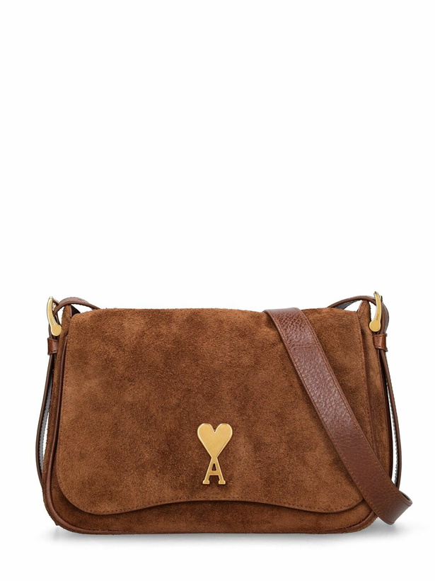 Photo: AMI PARIS - Paname Paname Suede Satchel Bag