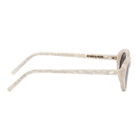 Roberi and Fraud White Betty Sunglasses