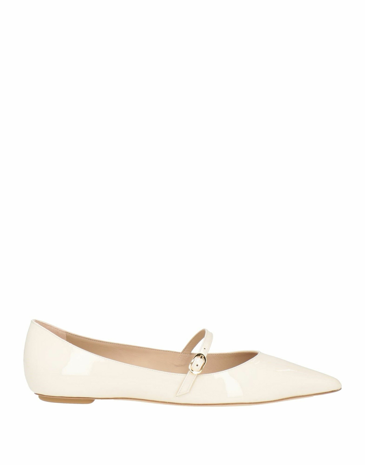 Stuart Weitzman Womens Ballet flats Cream