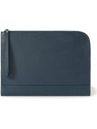 Valextra - Cross-Grain Leather Document Pouch