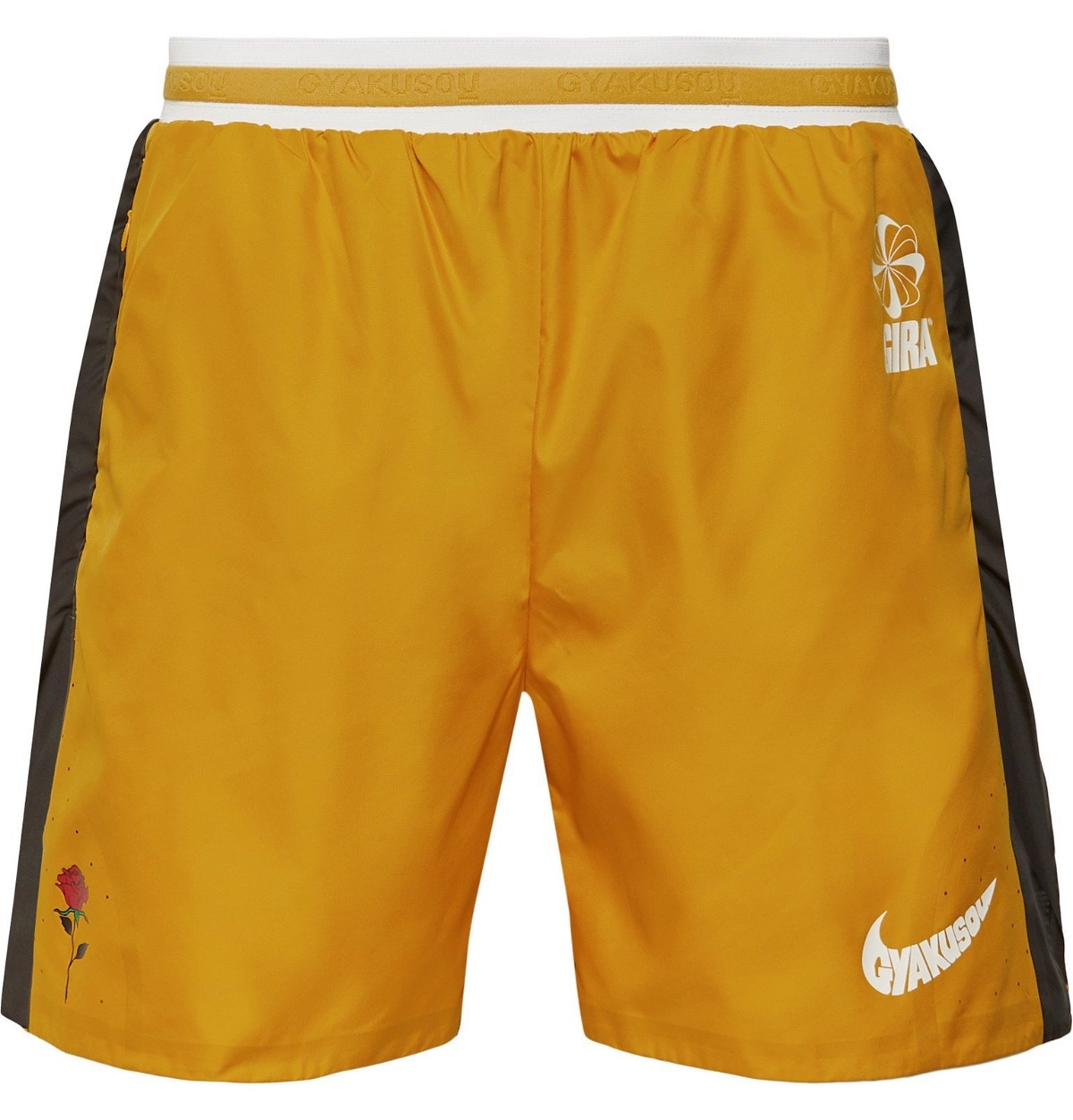 Photo: Nike x Undercover - GYAKUSOU NRG Stretch-Shell Drawstring Shorts - Yellow