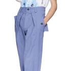 Jacquemus Blue Le Pantalon Lavandou Trousers