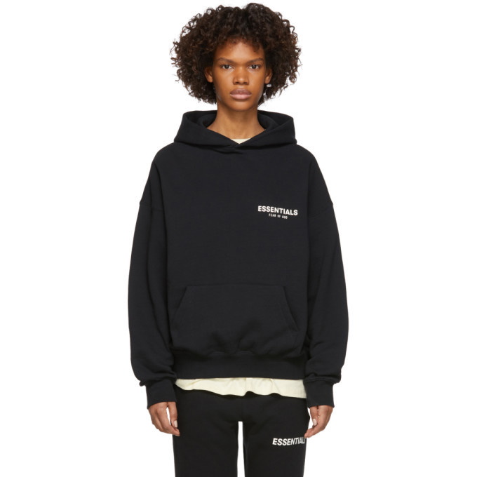 Photo: Essentials Black Pullover Hoodie