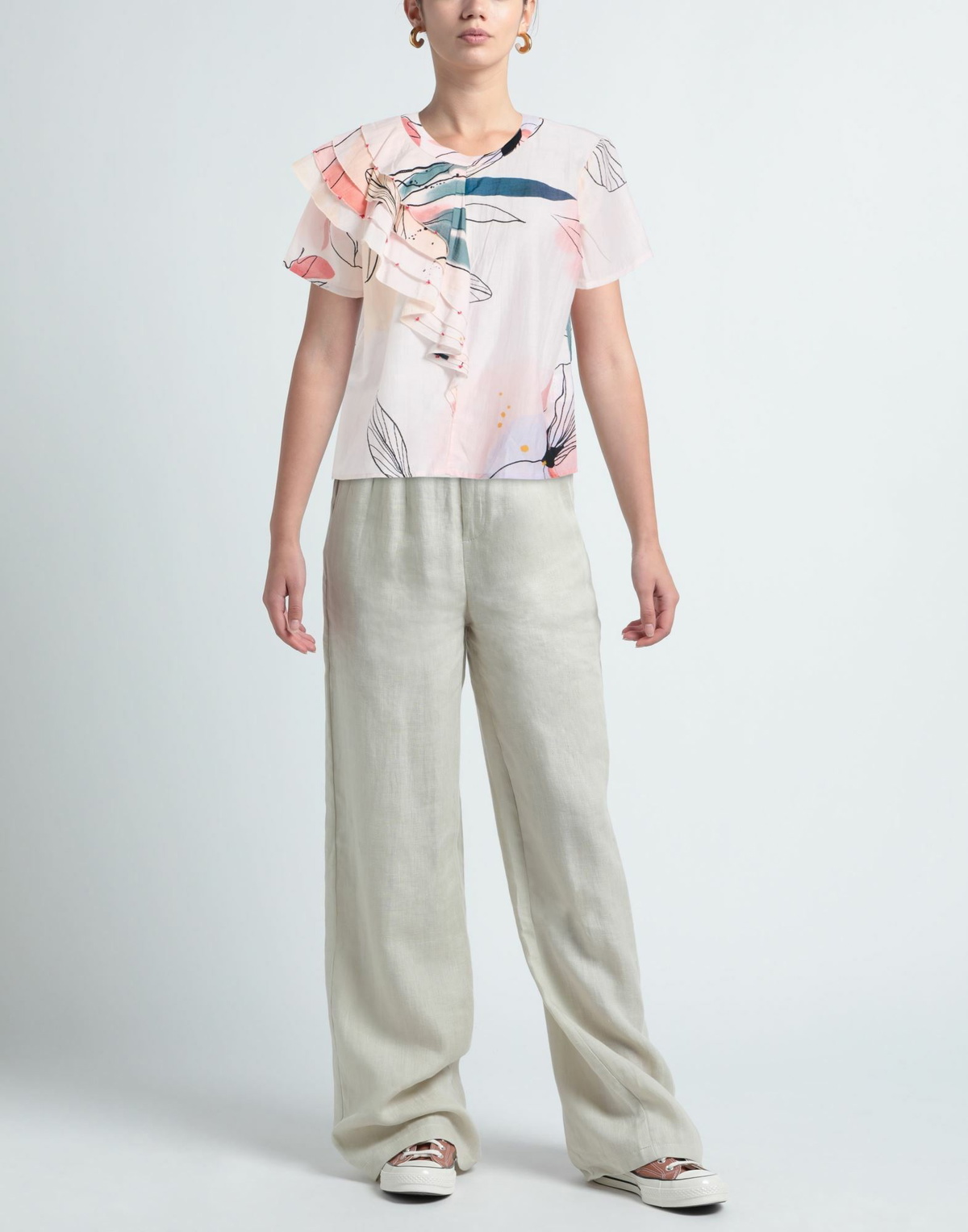 Alessia Santi Womens Top Light in Pink