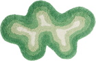 Mush Studios Green Rumpy Bath Mat