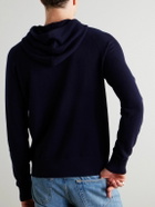 Mr P. - Mitchell Cashmere Hoodie - Blue