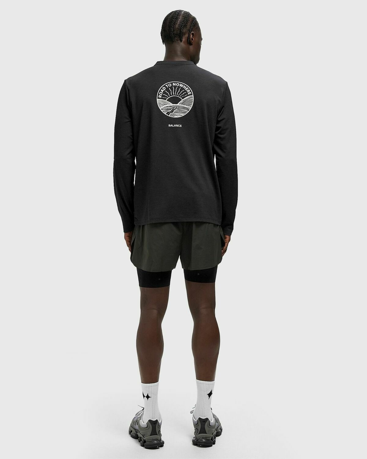 Pas Normal Studios Balance Long Sleeve Tee Black Mens Longsleefe