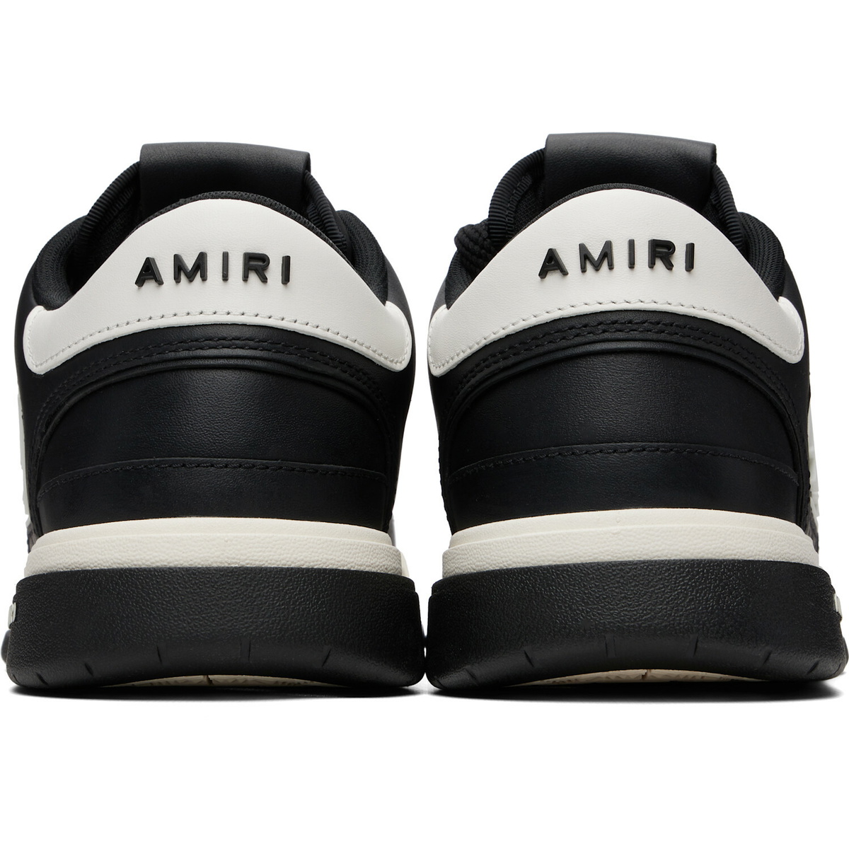 AMIRI Black & White Classic Low Sneakers