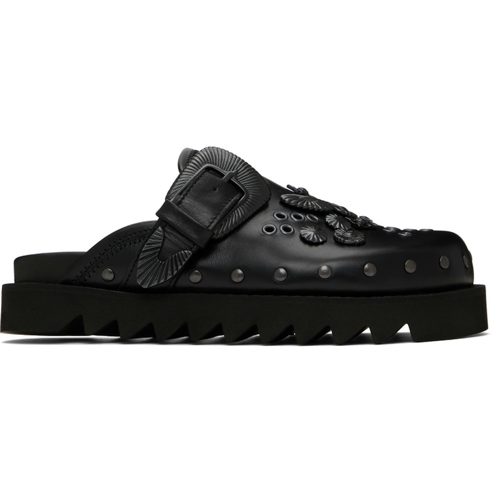 Photo: Toga Pulla SSENSE Exclusive Black AJ1058 Loafers