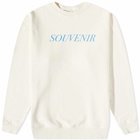 Foret Men's Spur Crew Sweat in Cloud/Ocean