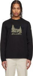 Moncler Black Long Sleeve T-shirt