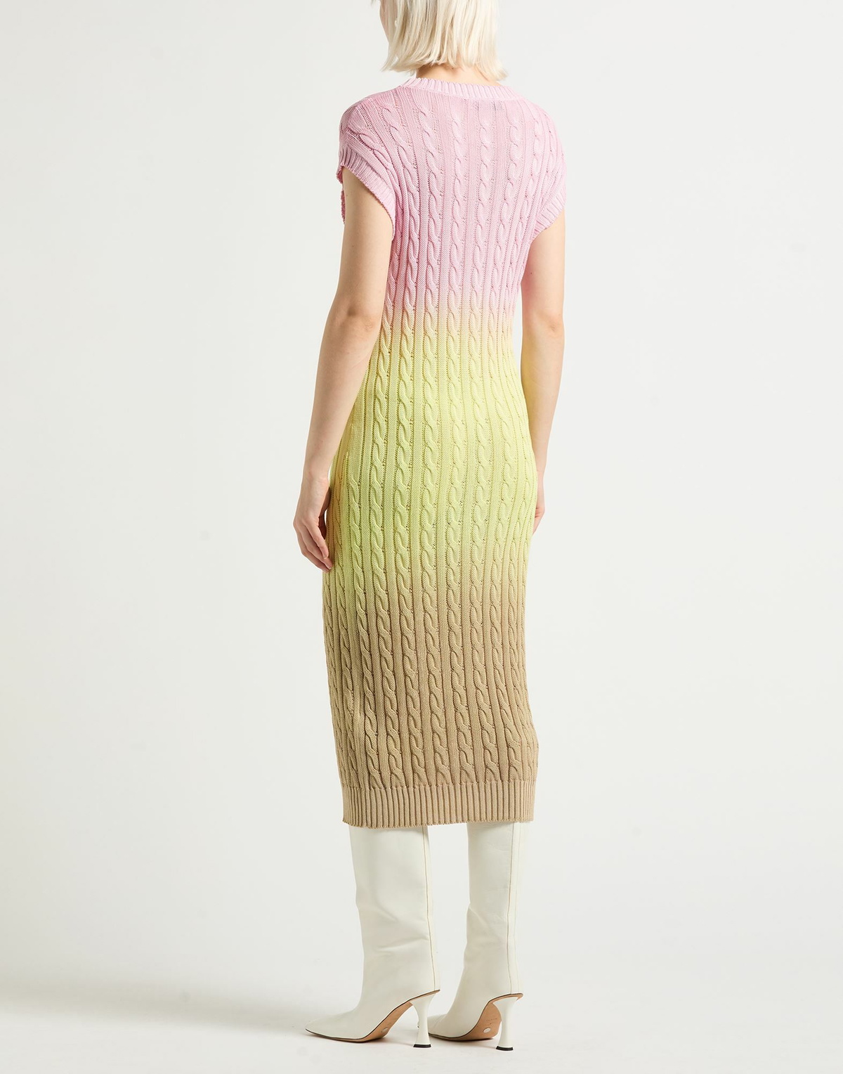 Jucca Womens Midi dress in Pink