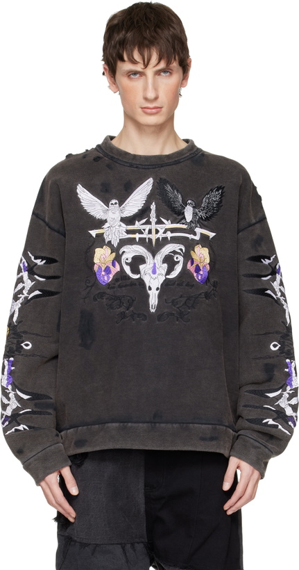 Photo: Who Decides War Black Epitome Sweatshirt