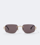 Cartier Eyewear Collection Signature C rectangular sunglasses