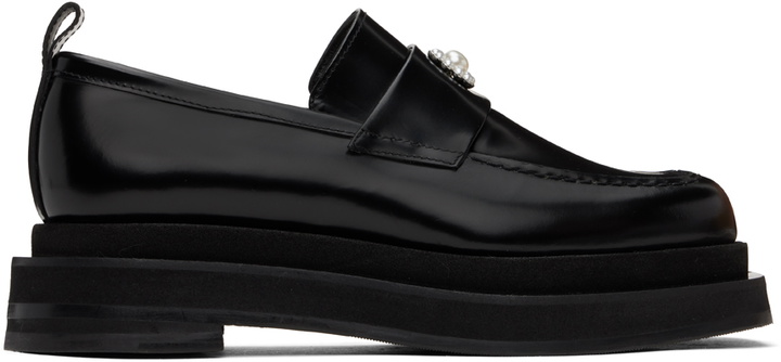 Photo: Simone Rocha Black Heart Toe Platform Loafers