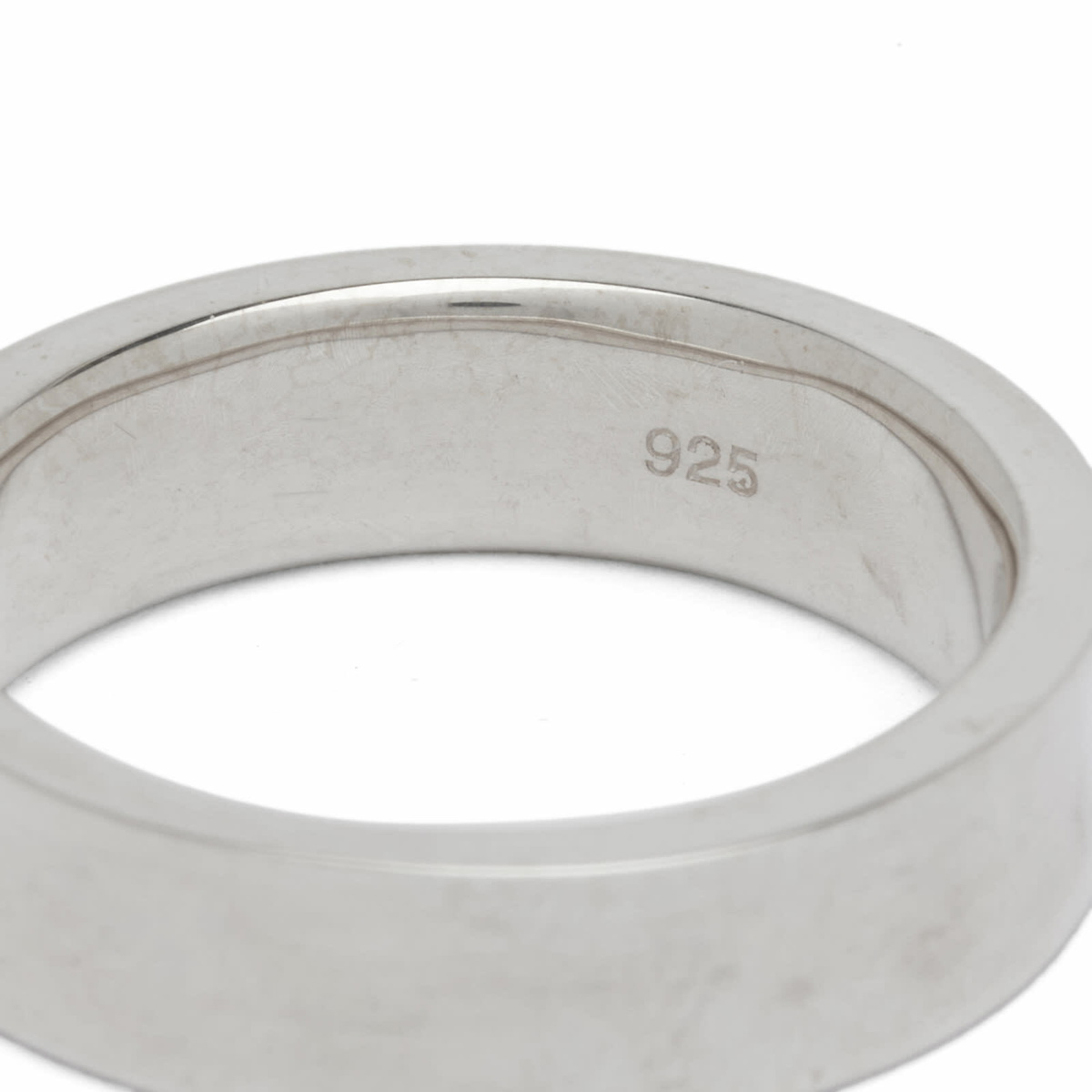 Neighborhood Men's Logo Ring in Silver