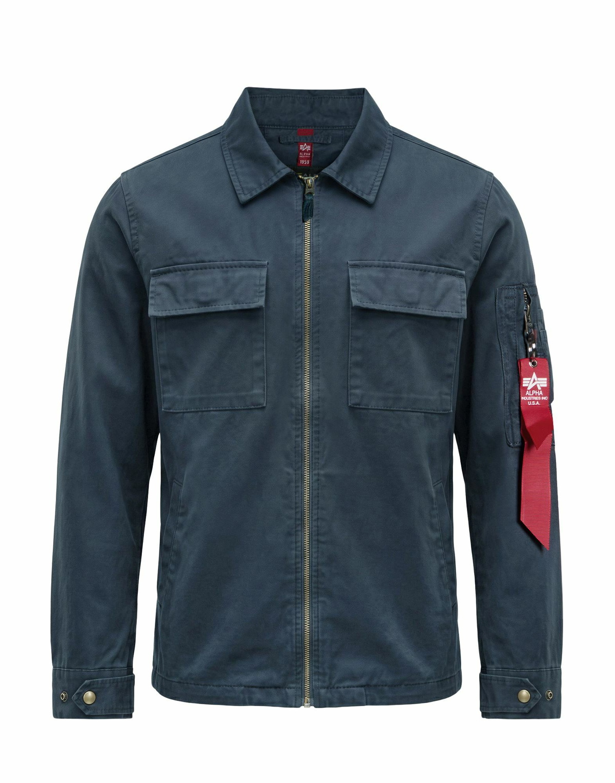 Alpha Industries Mens Shirt in Navy