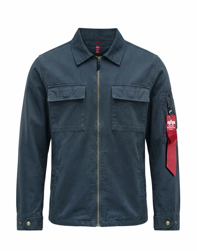 Photo: Alpha Industries Mens Shirt in Navy