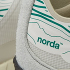 Norda Men's 001 Sneakers in White/Natural