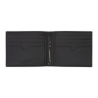 Alexander McQueen Black Money Clip Bifold Wallet