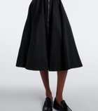 Prada Re-Nylon belted midi skirt