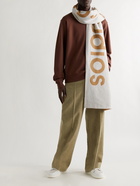 Acne Studios - Logo-Jacquard Wool-Blend Scarf