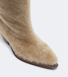 Gabriela Hearst Waite shearling knee-high boots