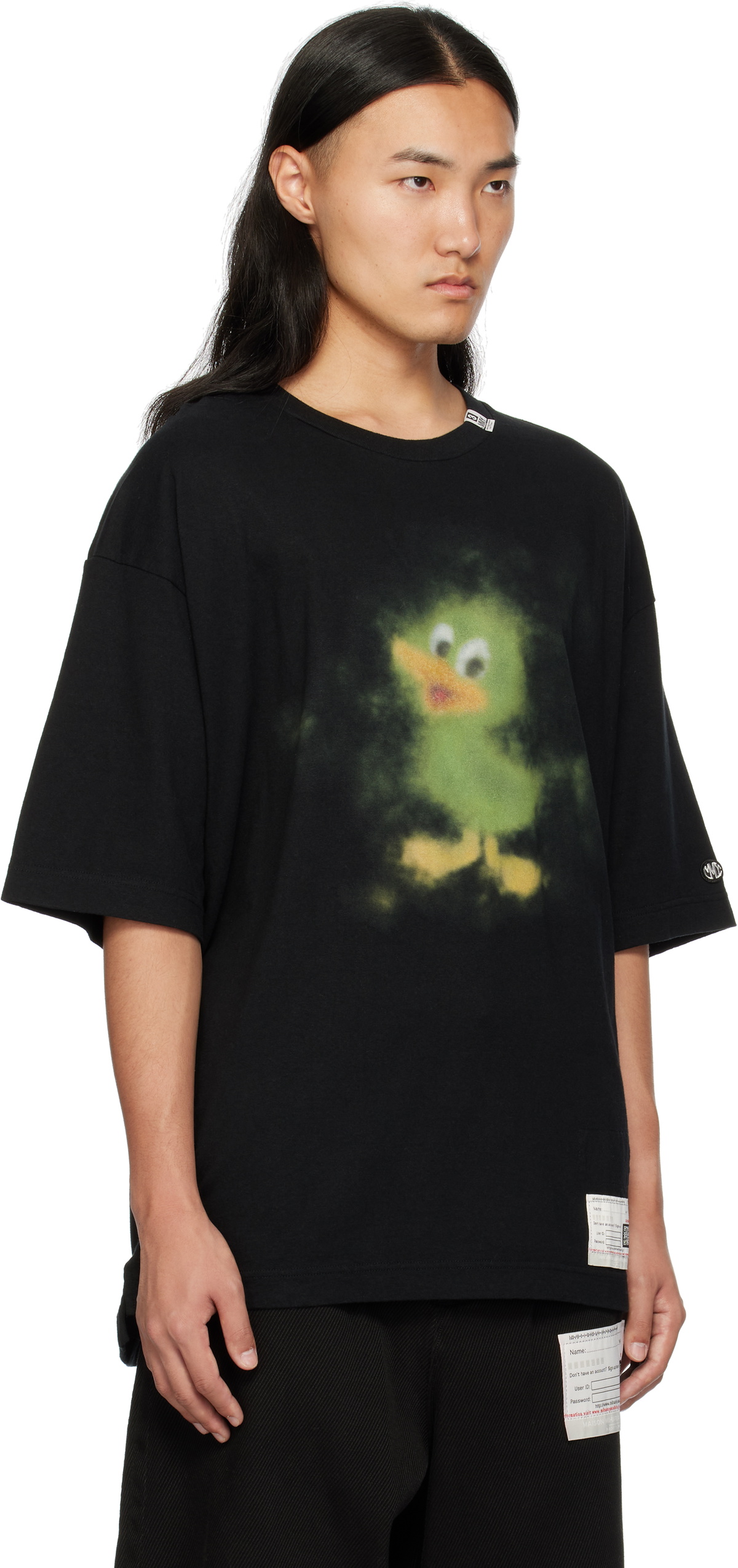 MIHARA YASUHIRO 国内買付 Duck Printed Ringer T-shirt Maison MIHARA YASUHIRO ONLINE STORE（ミハラヤスヒロ
