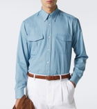 Charvet Cotton chambray shirt
