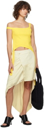 JW Anderson Off-White Asymmetric Midi Skirt